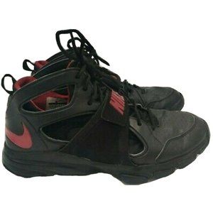 Nike Black and Red Men's Shoes